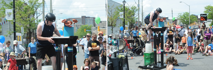 Junkyard Symphony at WESTfest, Ottawa, June 14, 2009